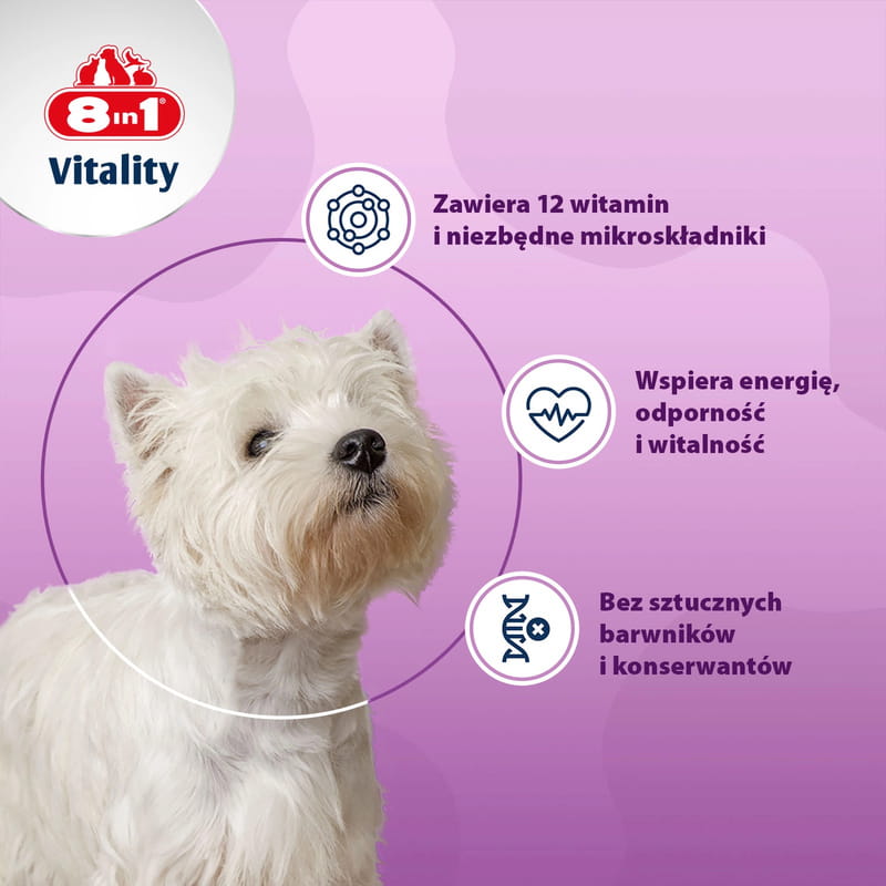 8in1 Vitality Multiwitaminy Witaminy dla psów małych ras 70 tabletek 5.jpg